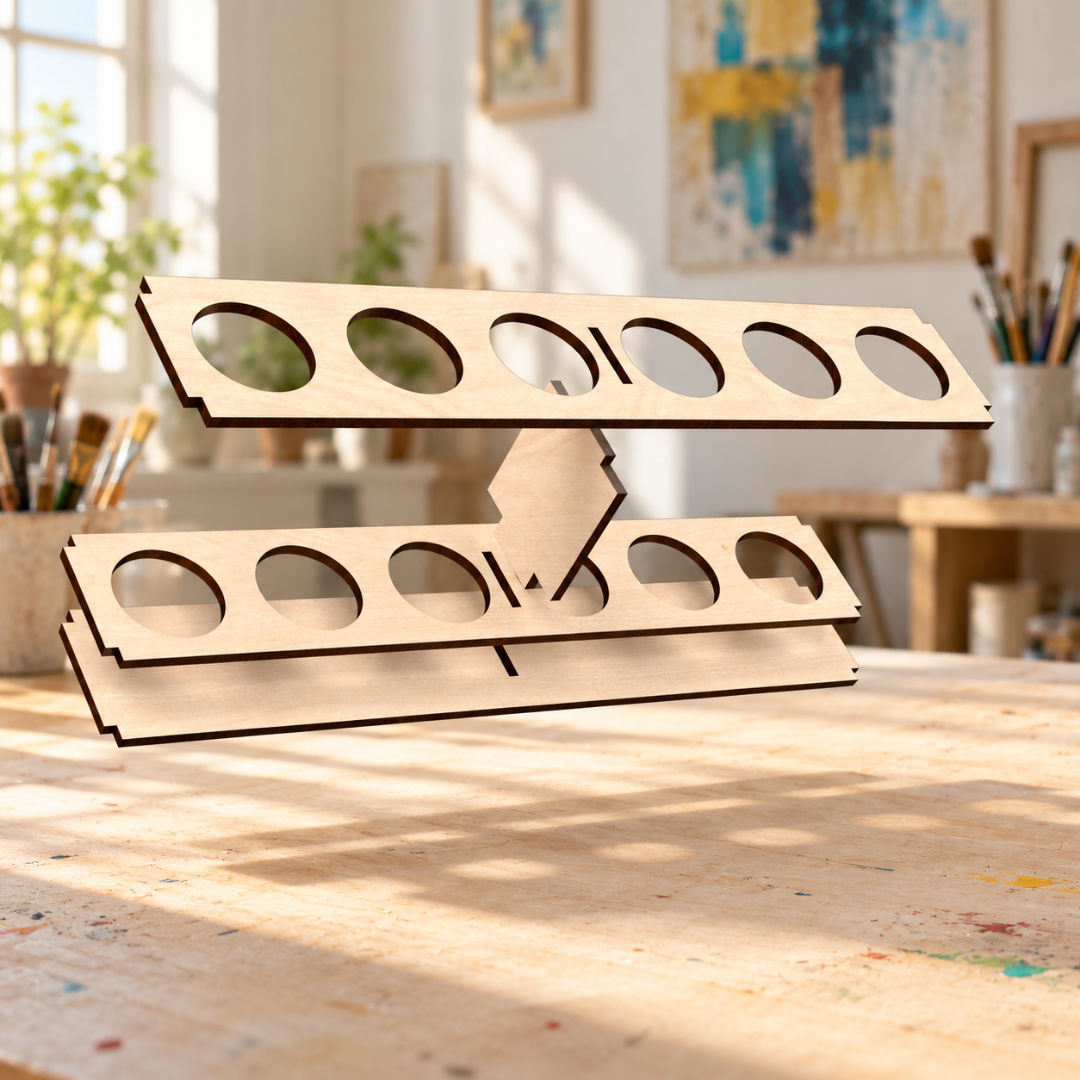 Acrylic Paint Bottle Stands