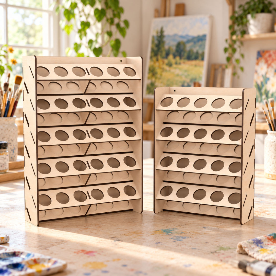 Acrylic Paint Bottle Stands