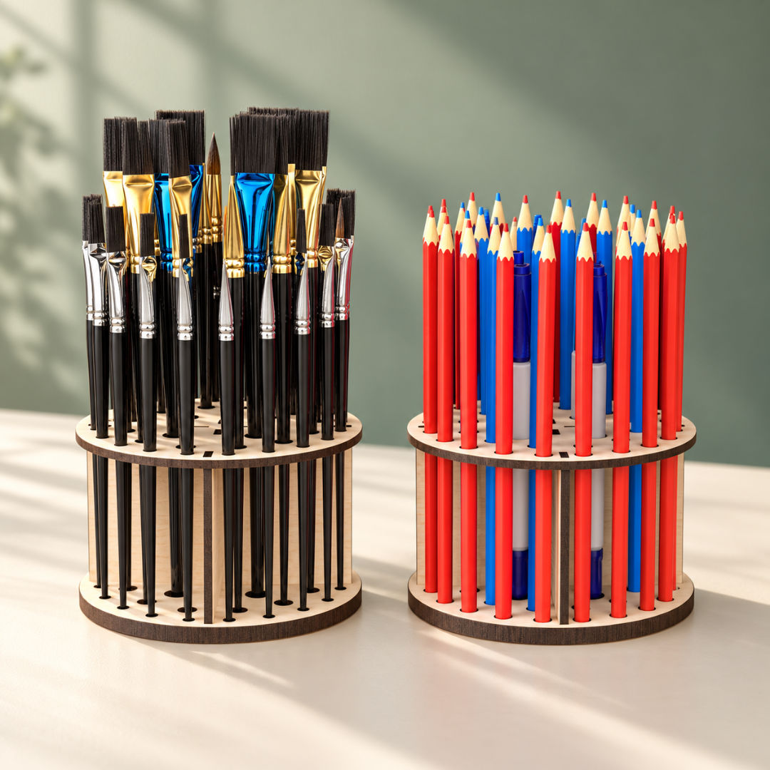 Paint & Makeup Brush Holders